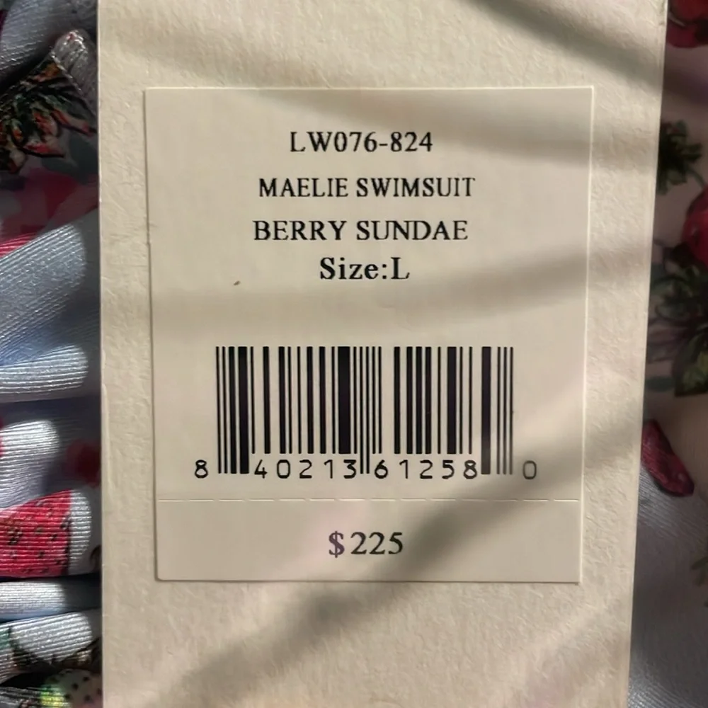 Love Shack Fancy Maelie Swimsuit L - Picture 6 of 6